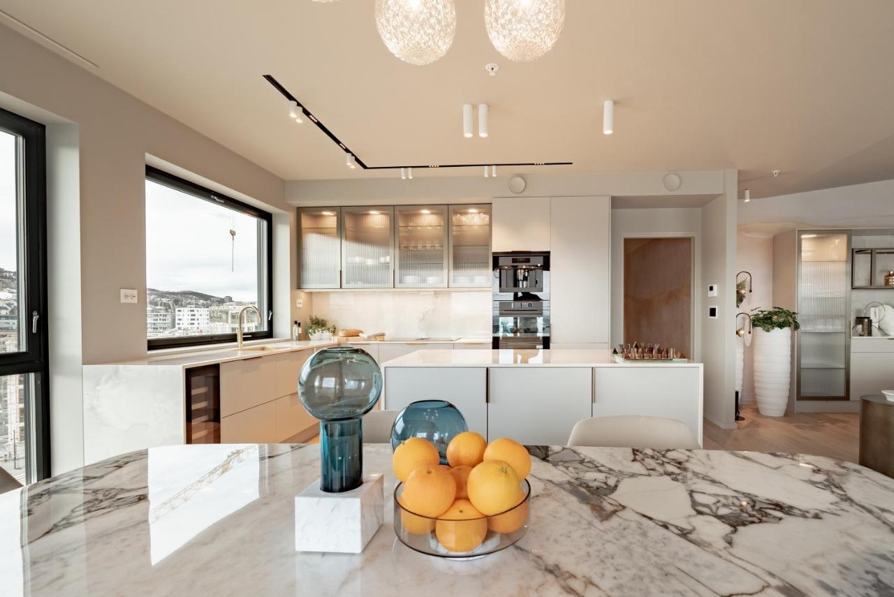 Vindlys Luxury Penthouse Apartment Tromso Bagian luar foto